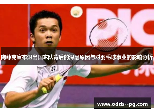 陶菲克宣布退出国家队背后的深层原因与对羽毛球事业的影响分析